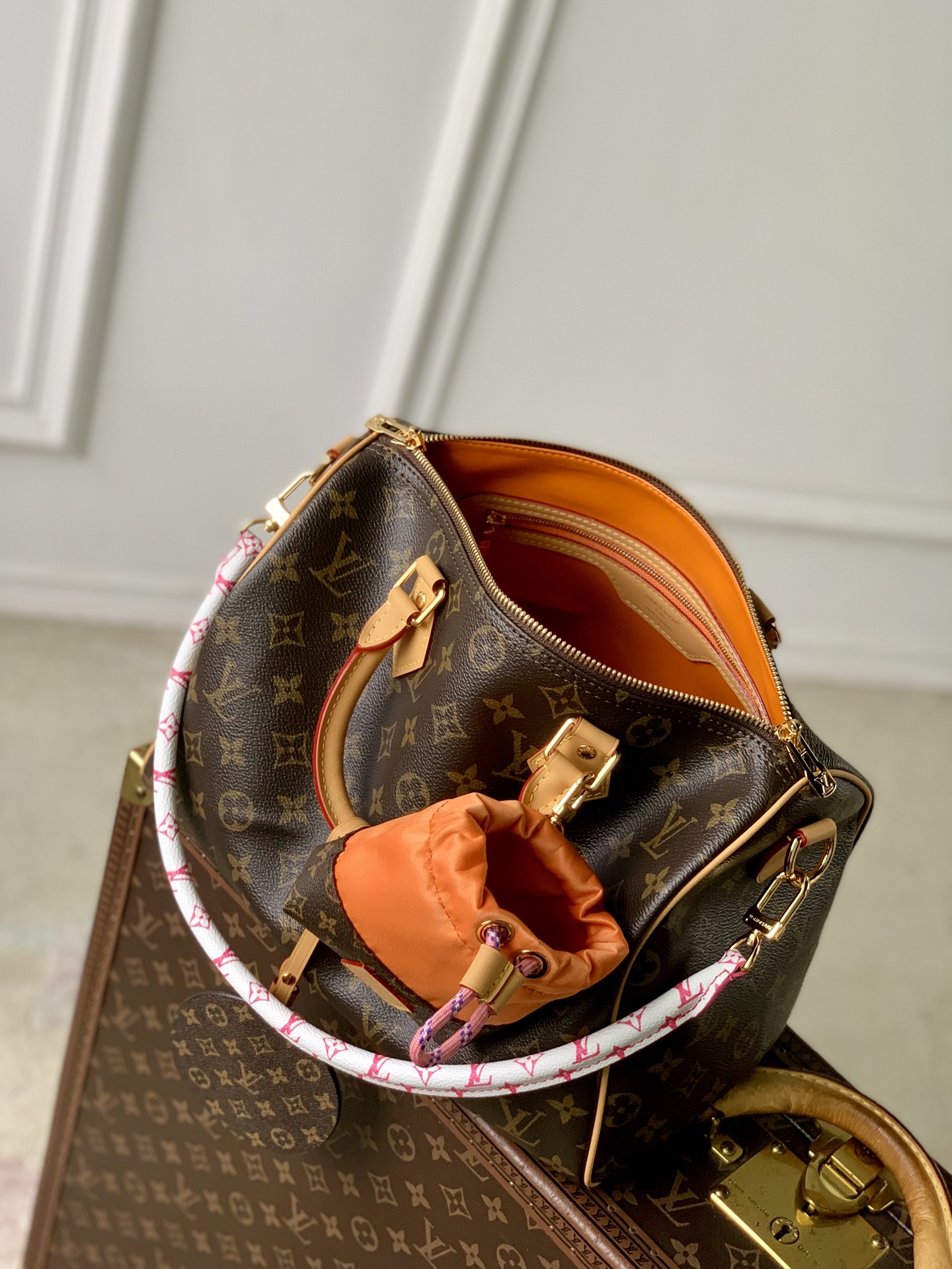 L0vis Vvtt0n Speedy Soft 30 Monogram - Bags -M27512-30*21*17CM