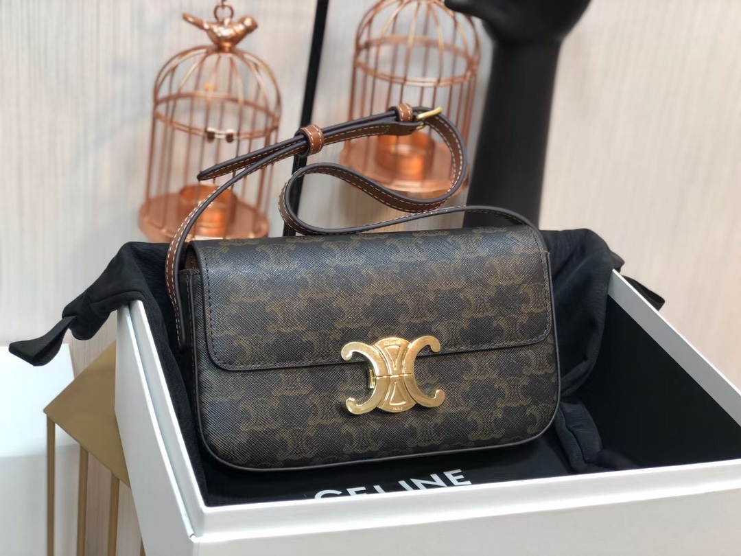 Celin Triomphe Shoulder Bag 2021S-20*10*4CM
