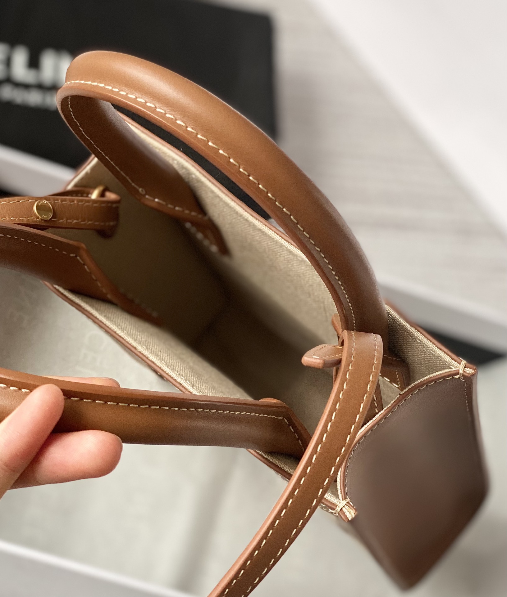 Celin Triomphe Tote-17*21*4CM