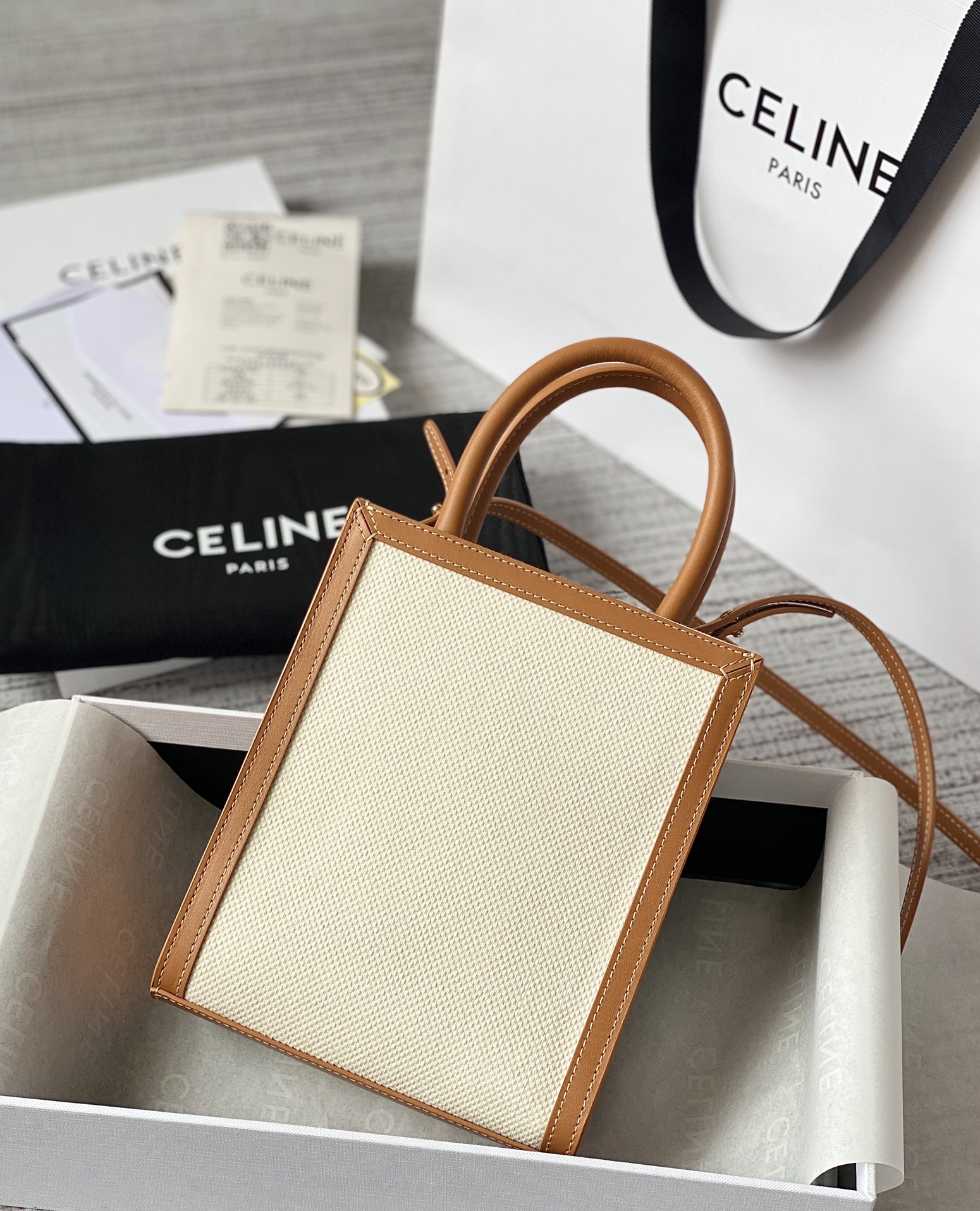 Celin Triomphe Tote-17*21*4CM