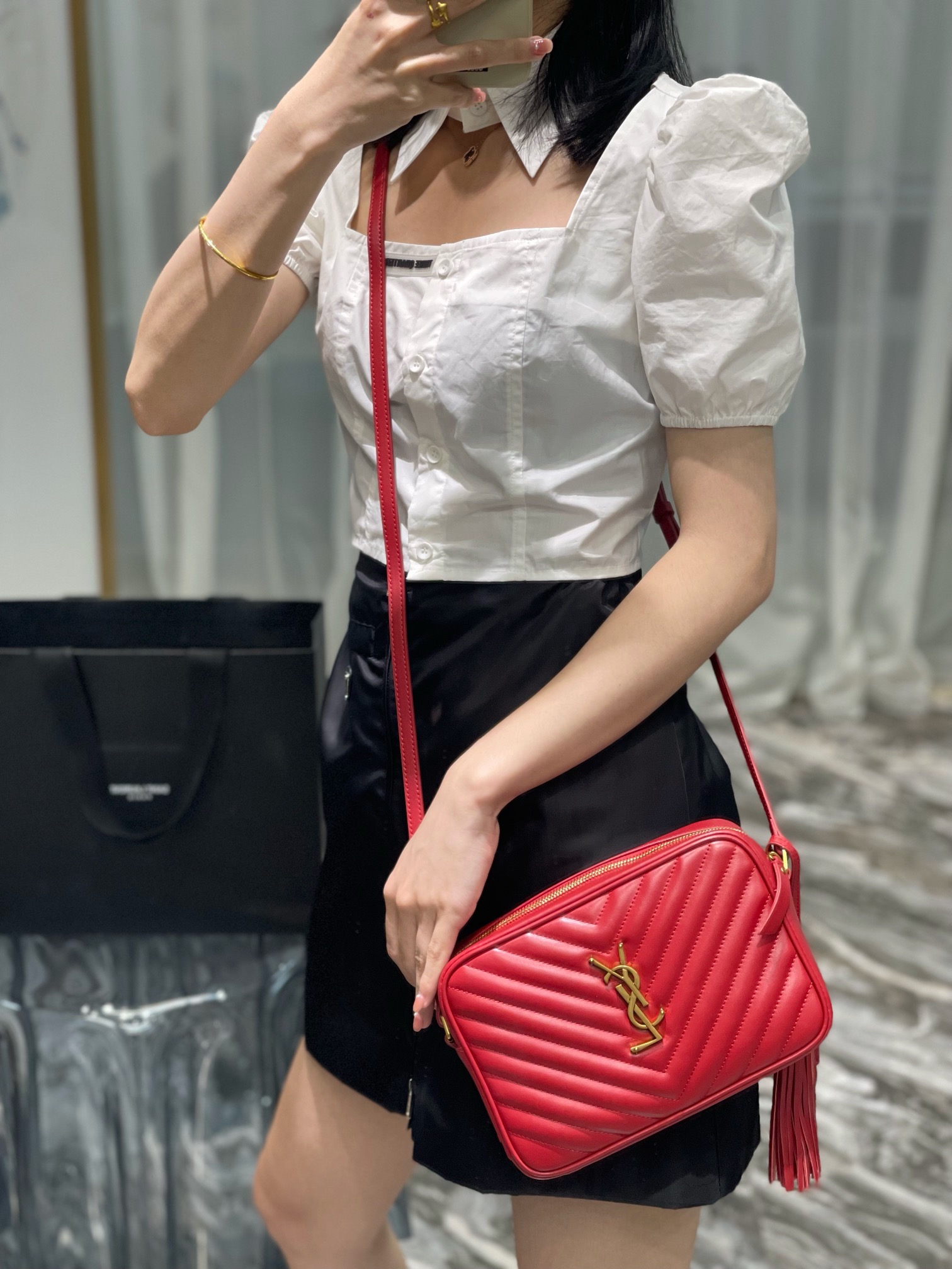 Y*L lou camera bag-‎23*16*6cm