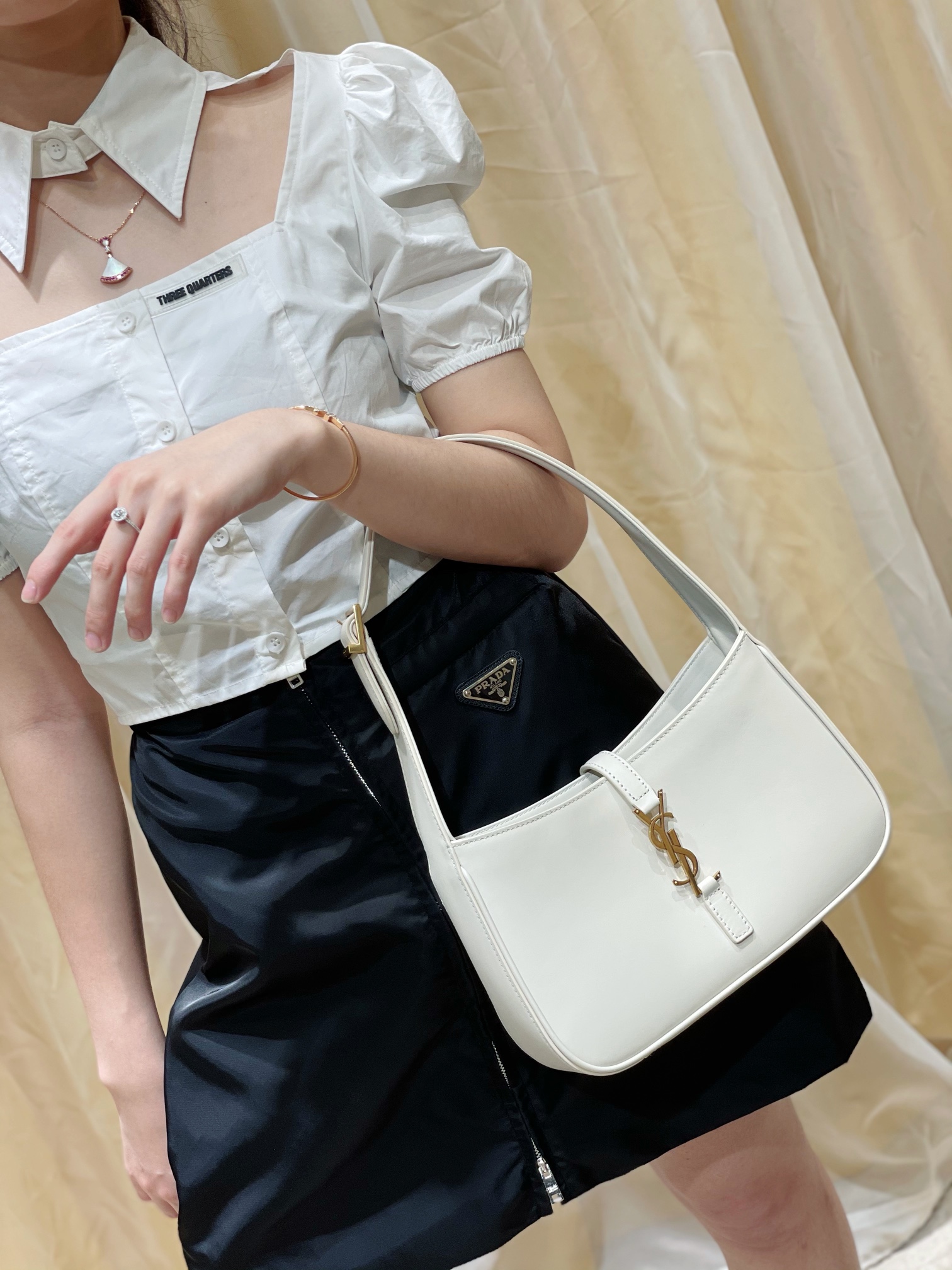 Y*L le5a7 vintage bag-25x14x6cm